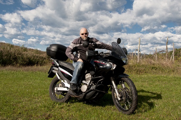 Blaž-Erzetič-With-His-Motorbike-Audiopolitan - audiopolitan